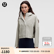 lululemon丨Rain Chaser女士運動夾克 LW4CANS 玉灰 3XS /0