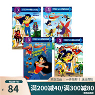 英文原版 Wild Kratts 動(dòng)物兄弟 PBS教育科幻科幻動(dòng)畫版 Step into Reading 美國蘭登經(jīng)典分級(jí)讀物 綠山墻 L3 神奇女俠 綠山墻圖書