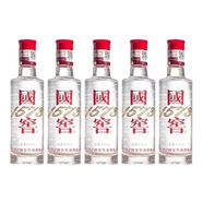 瀘州老窖小酒 濃香型白酒 52度 100mL 5瓶 國窖100ml光瓶