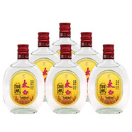太白50度200ml扁瓶洞藏太白酒小瓶純糧酒 50度 200mL 6瓶