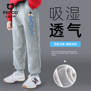 小豬班納男童褲子春秋季長(cháng)褲2025新款男孩休閑耐磨時(shí)髦運動(dòng)褲兒童秋天衛褲 【柔軟耐磨】灰色/K太空站字母 160 【推薦80-100斤】