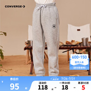 Converse 匡威男女童梭織長(zhǎng)褲【高彈舒適】2025秋季新款兒童運(yùn)動(dòng)長(zhǎng)褲 巖嶺灰(冬季加絨) 160 /66 【建議身高152-158cm】