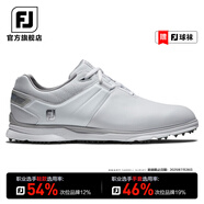FootJoy 高爾夫球鞋男士FJ Pro/SL專業(yè)競(jìng)技無釘款golf鞋舒適防滑防潑水鞋 白53070 39 碼=美碼6.5碼