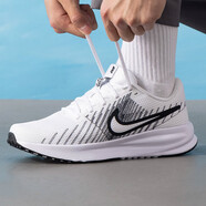 耐克（NIKE）男鞋夏季新款運(yùn)動(dòng)鞋F(xiàn)LEX赤足網(wǎng)面透氣輕便緩震跑步鞋DV0740-004 HM9594-102/RUN DEFY/白灰黑 44