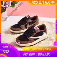 耐克（NIKE）NikeJordan AJ1兒童鞋男女童低幫籃球鞋時尚休閑運(yùn)動板鞋 AirJordan倒鉤低幫 29 碼 鞋內(nèi)長18.7cm