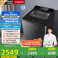 松下（Panasonic）【吳磊推薦】波輪洗衣機全自動10公斤 毛毯羽絨羊毛洗 觸控操作內(nèi)衣洗衣機不彎腰 國家補貼 U12F