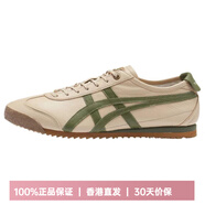 Onitsuka TigerMEXICO66SD潮流舒適防滑耐磨低幫生活休閑鞋男女同款米綠色 米綠色 36
