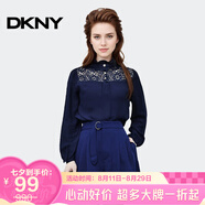 唐可娜兒（DKNY）【京東奧萊】夏季新款時尚高腰顯瘦休閑短褲女寬松闊腿褲百搭a字W W2314Z05-410 XS