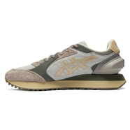 Onitsuka Tiger男女新款MOAGE CO鬼冢虎復(fù)古休閑厚底緩震輕便透氣舒適運(yùn)動(dòng)慢跑鞋 米灰綠1183b555.102 兩雙鞋帶 37