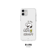 史樂比正版snoopy史努比查理布朗史塔克iphone16pro max手機(jī)殼透明可愛 Snoopy圖4透明軟殼 iPhone16ProMax