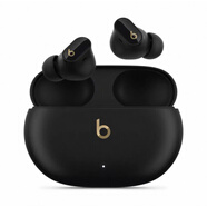 beats Studio Buds+(第二代)無(wú)線降噪耳機(jī)兼容蘋(píng)果安卓藍(lán)牙耳機(jī) 黑金色 國(guó)行原封+充電線