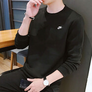 耐克（NIKE）衛(wèi)衣男士 2025秋季新款運(yùn)動(dòng)服裝跑步健身訓(xùn)練套頭衫純色休閑上衣 BV2667-010/熱推款 L （175/92A）