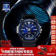 卡西歐（CASIO） 男表女表卡西歐手表男女情侶表學(xué)生時尚運動表太陽能雙顯電子表 MW-620H-2AVDF卡多魯 新一代