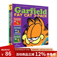 加菲貓英文原版漫畫 合集 故事三合一 Garfield Fat Cat 3 Pack 經(jīng)典趣味幽默漫畫 兒童圖畫故事書 Jim Davis進(jìn)口原版書籍 綠山墻 加菲貓漫畫 三合一 1