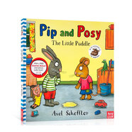 英文原版 Pip and Posy波西和皮普全套10冊小小聰明豆 名家繪本Axel Scheffler與咕嚕牛繪者兒童啟蒙The Snowy Day【送音頻】 波西和皮普：尿褲子