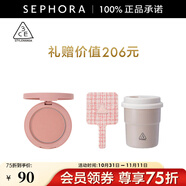 3CE三熹玉單色腮紅 修容高光膨脹色 5.5g無花果色惠選套組