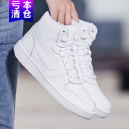 耐克（NIKE） 板鞋女鞋夏季新款運動(dòng)鞋COURT簡(jiǎn)版空軍一號中幫休閑鞋 AQ1778-100純白色 36