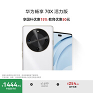 華為暢享 70X活力版 國家補貼15% 256GB 雪域白 華為巨鯨超能長(cháng)續航鴻蒙安全雙五星超耐摔華為鴻蒙手機