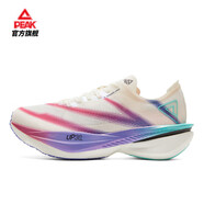 匹克態(tài)極UP30 PRO2.0全掌碳板跑步鞋男專(zhuān)業(yè)馬拉松競速防滑運動(dòng)鞋 白/玫紅/綠 42