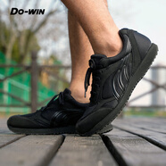 多威（Do-win）黑武士跑步鞋男女中考體測運動鞋雙十一雙十一 黑 41