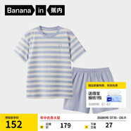 蕉內(nèi)棉棉305H女士睡衣睡褲春夏季純棉100%棉短袖情侶家居服夏天可外穿