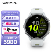 佳明（GARMIN）Forerunner970月光白(47mm)心率跑步戶(hù)外運動(dòng)智能手表七夕禮物
