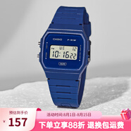 卡西歐手表 時(shí)尚簡(jiǎn)約復古小方塊 潮流運動(dòng)百搭電子表學(xué)生表考試表 F-91WB-2A1