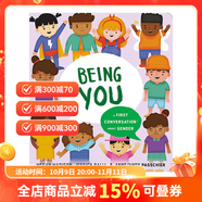 英文原版 First Conversations系列 Together: A First Conversation About Love/bodies 紙板書 兒童自我認(rèn)知成長繪本 Being You