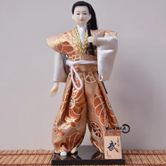 周末島日本人偶娃娃武士忍者人形公仔日式家居裝飾娃娃節(jié)日禮物酒店用品 w57武牌