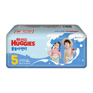 好奇韓國進(jìn)口嬰兒游泳褲寶寶防水紙尿褲拉拉褲小中大碼SML 51116kg12韓國進(jìn)口好奇泳褲