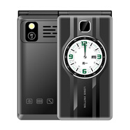 諾基亞Nokia/諾基亞2720翻蓋老年機超長(cháng)待機大字大聲語(yǔ)音播報5G老人手機 新款黑色【全網(wǎng)通4G/5G】 套餐二