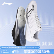 李寧（LI-NING） 釘鞋田徑短跑鞋新款輕量全掌PEBAX 體考訓(xùn)練比賽跑步跳遠釘子鞋 LJJT911黑白配[7釘] 偏小拍大一碼 41