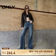 ONLY春夏時(shí)尚小個(gè)子高腰顯瘦喇叭褲牛仔褲女|124332055 J35 復(fù)古牛仔390 M (165) 68A