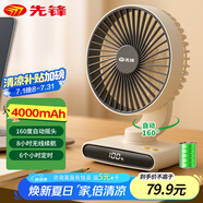 先鋒風(fēng)寶USB小風(fēng)扇空氣循環(huán)家用風(fēng)扇臺式電風(fēng)扇小型輕音節(jié)能對流換氣扇桌面風(fēng)扇辦公室學(xué)生小型電扇D18