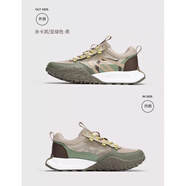 探拓（TECTOP）戶(hù)外登山徒步鞋男女春季輕便透氣防滑耐磨減震跑步運動(dòng)休閑 新款 米卡其_豆沙綠【男款】 41