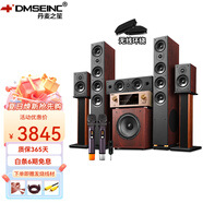 丹麥之笙（DMSEINC） JY-550家庭影院音響 5.1聲道無源落地式客廳音響 家用環(huán)繞音響 家庭ktv組合低音炮帶功放 套餐七：5.1聲道+999功放【豪華版】店家推薦