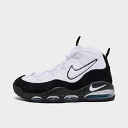 耐克（NIKE）男籃球鞋全掌氣墊跑步鞋Air Max Uptempo皮革鞋面休閑鞋籃球場 White/White/Black/Mystic  41