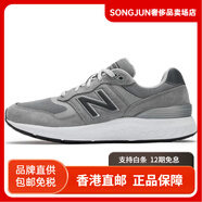 NEW BALANCE880v6Walking舒適豬皮減震透氣低幫跑步鞋男款灰色 灰色 40 D寬