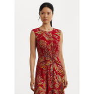 Ralph LaurenFloral Twist Front Stretch Jersey Dress紅 red 均碼 |30