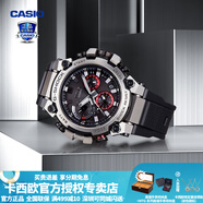 卡西歐（CASIO）【禮物】手表男G-SHOCK不死鳥MTG-B3000潮流高端時尚運動電子表 MTG-B3000-1A冷峻銀黑