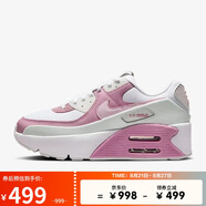 耐克女子休閑鞋NIKE AIR MAX 90 LV8運動(dòng)鞋FD4328-110白粉38.5