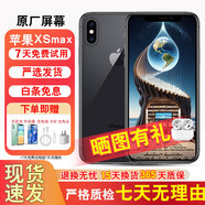 Apple iPhone 蘋(píng)果X 蘋(píng)果xs 蘋(píng)果xsmax 國(guó)行全網(wǎng)通 拍拍備用機(jī) 二手手機(jī) 原屏 蘋(píng)果XSMAX顏色隨機(jī)【原廠屏】 64G【更換品牌電池100%】+20W快充 8新