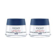 薇姿（VICHY）活性塑顏晚霜  保濕修護(hù)滋潤淡化細(xì)紋 兩瓶 50ml