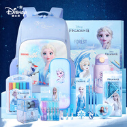 迪士尼（Disney）文具套裝 小學生書包兒童保溫杯文具禮盒 開學大禮包女孩生日禮物 冰雪奇緣
