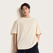 TRENDIANOFOB液氨冰氧棉涼感抗皺短袖T恤 1ST2020590 燕麥杏 M