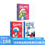 英文原版 The Smurfs Tales 精裝 藍精靈 兒童幽默搞笑漫畫 小學生英文課外閱讀 綠山墻 漫畫故事合輯15個故事 綠山墻圖書