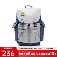 ACROSS雙肩包男女背包大容量電腦包休閑旅行包時尚背包潮流學(xué)生情侶書包 霧藍【升級款】
