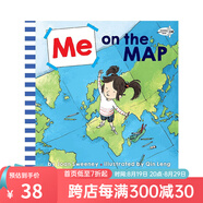 英文原版 Me On The Map 從地圖上找到我 吳敏蘭書(shū)單 地理知識(shí)百科 兒童英語(yǔ)啟蒙圖畫(huà)繪本 綠山墻