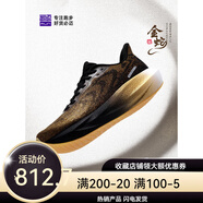 必邁2025春夏新款遠(yuǎn)征者6.0跑鞋緩震跑步 金蛇(星際黑/暗金) 35