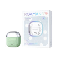 羅曼（ROAMAN）智能剃須刀A3雙環(huán)圓弧刀網mini便攜電動男士刮胡刀 A3綠色 大批量可定制禮盒內容